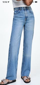 Pull & Bear straight-leg high-waist jeans Photo 0