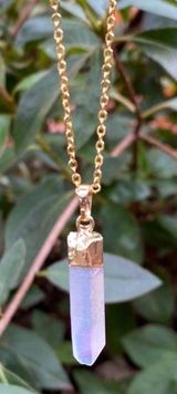 Aura Angel Quartz Necklace Photo 0