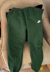 Nike Green Sweatpants  Photo 0