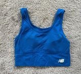 New Balance Blue Sports Bra Photo 0