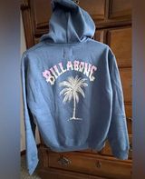 NWT WOMENS BILLABONG PALM TREE HOODIE MEDIUM Photo 0