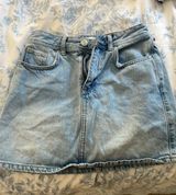 Denim Mini Skirt Photo 0