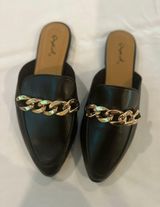 Qupid Black Mules Photo 0
