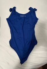 Abercrombie and Fitch Royal Blue Bodysuit Photo 0