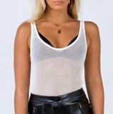 Princess Polly Bodysuit White Photo 0