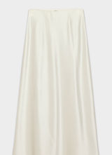 Aritzia Cream Maxi Skirt Photo 0