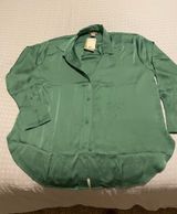 H&M Satin Button Down Photo 0