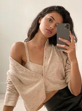 ZARA Cropped Set Photo 0