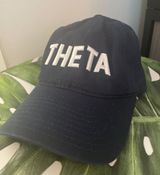 TGI Greek Theta Navy Baseball Hat Photo 0