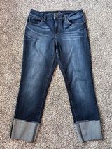 1822 Denim  Straight Leg Cuffed Jeans Photo 0
