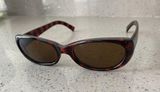 DKNY Vintage  7901S Tortoise Oval Cat Eye Sunglasses Hong Kong FRAMES ONLY y2k Photo 0