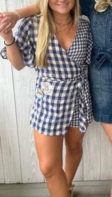 Gameday Romper Blue Photo 0