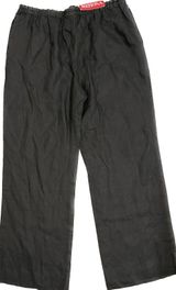 Merona NWT  Black Linen Pants Photo 0