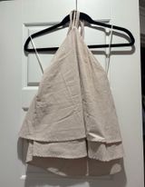 Hers & Mine Halter Ruffle Top Photo 0