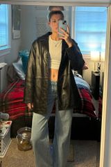 Preswick & Moore Oversized Leather jacket Photo 0