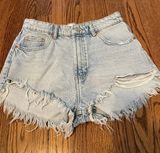 ZARA Denim Short Photo 0