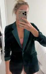 Ming Velvet and Silk Blazer  Photo 0