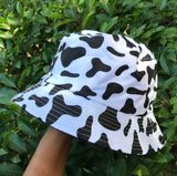 reversible cow bucket hat Photo 0
