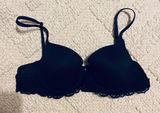 Vera Wang Black Lace Bra Photo 0