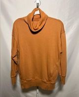 Aerie Burnt Orange Turtleneck Sweatshirt Photo 0