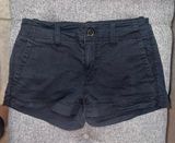 Black Super Short Shorts Photo 0