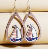 SheIn NWT Sailboat Earrings Photo 0