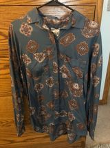 Buckle Satin Blouse Photo 0