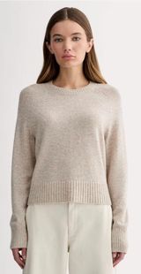 Everlane The Boxy Crew in Cashmere  Photo 0