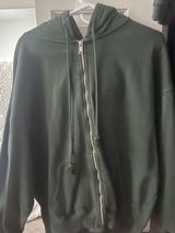 Brandy Melville Full-Zip Green Photo 0