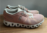 ON Women's Cloud 5 Sneakers Size 7.5 Pink Photo 0