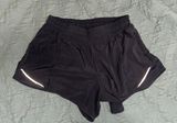 Lululemon Black Hotty Hot Shorts 4”  Photo 0