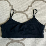 Lululemon black no padding yoga lounge light support bra Photo 0
