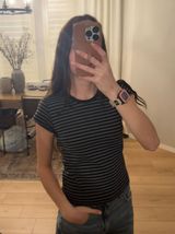 Brandy Striped Tee Photo 0