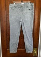 Loft EUC Ann Taylor Modern Skinny Light Grey Denim Jeans Womens 14 90 Photo 0