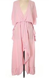 Misook Mislook Ruffle Maxi Dress Photo 0