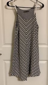 prAna Black & White Seacoast Mini Dress Photo 0