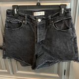 Abercrombie dad short high rise curve love black women’s 27 Photo 0