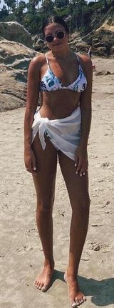 Black Wrap Sarong Size M Photo 0