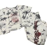 Disney  Pirates of Caribbean Set Size Medium Tie Dye Jogger and Tee Photo 0