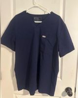 technical collection navy scrubs size large  EUC Photo 0