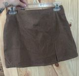 Corduroy mini skirt Photo 0
