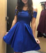 Ross Royal Blue Dress Photo 0