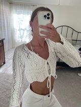 JLUXLABEL  crochet knit top Photo 0