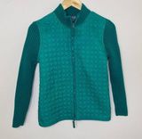 Laura Scott  Women’s Green Full Zip Jacket Size Small Photo 0