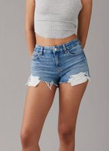 Next Level Curvy High-Waisted Shorts Photo 0