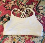 Athleta White Sports Bra Photo 0