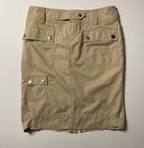 Massimo Dutti  Women’s Brown Cargo Skirt Size 26 Photo 0