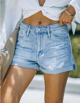 VICI Denim Shorts Photo 0