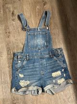 Divided Denim Shorts Overalls Photo 0
