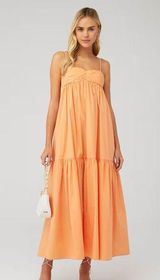 Sima maxi dress clementine orange Photo 0